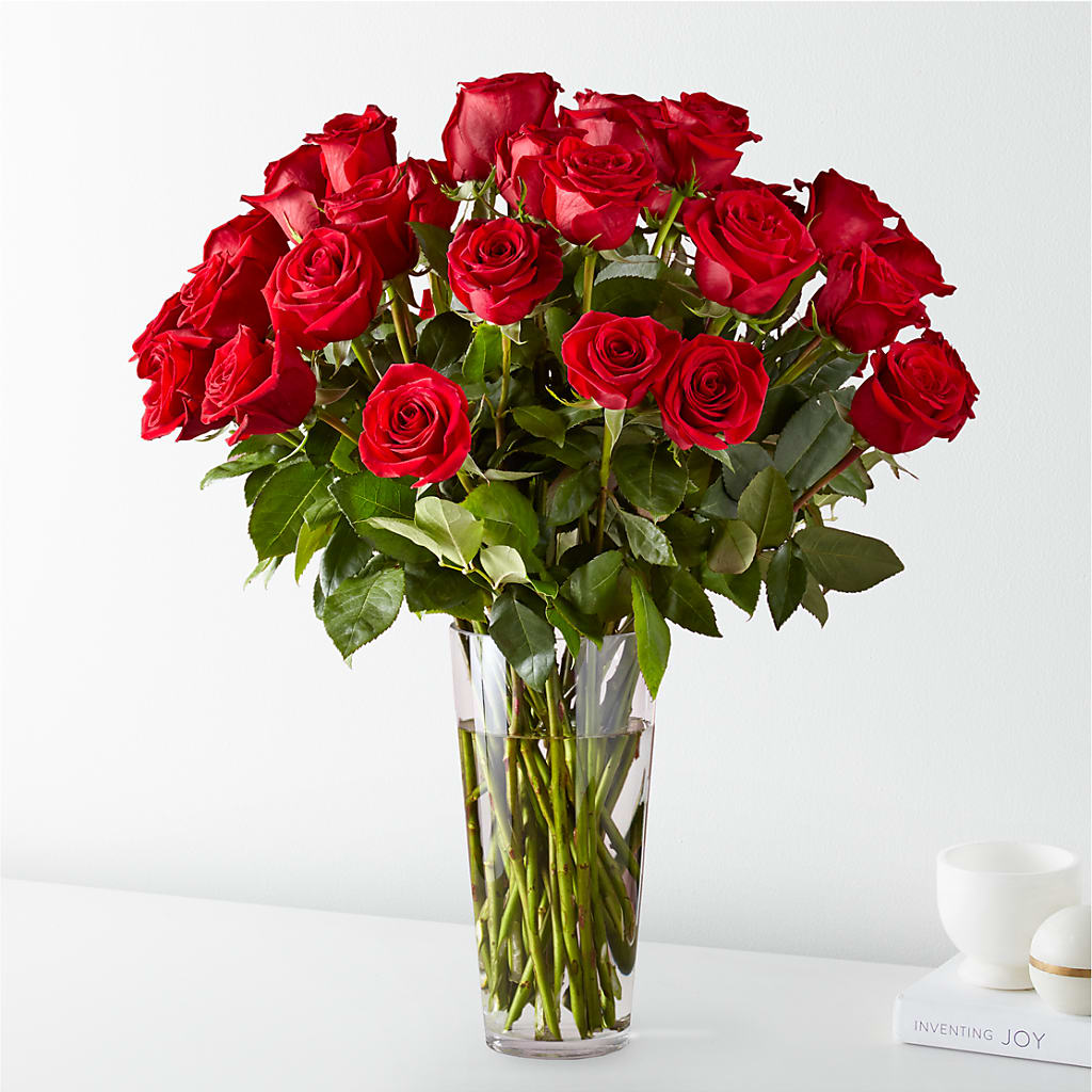 Long Stem Red Rose Bouquet – Flower Loft, Southfield MI
