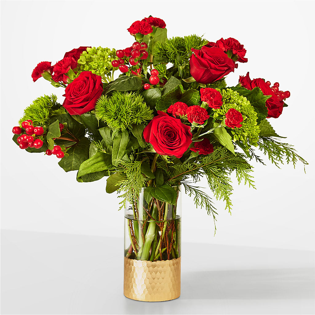 Plaid Throw Bouquet – Flower Loft, Southfield MI