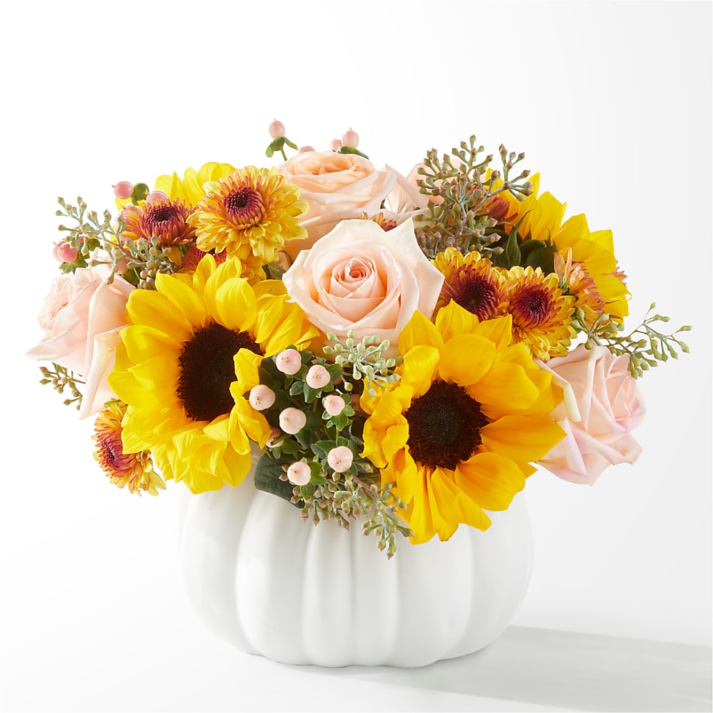 Pumpkin to Talk About Bouquet – Flower Loft, Southfield MI