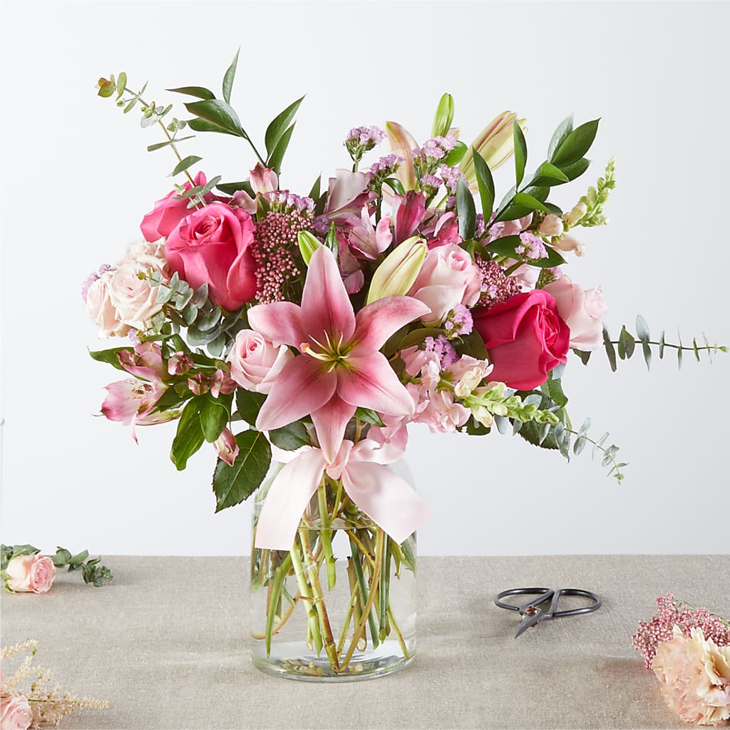 Pink Ribbon - A Florist Original – Flower Loft, Southfield MI