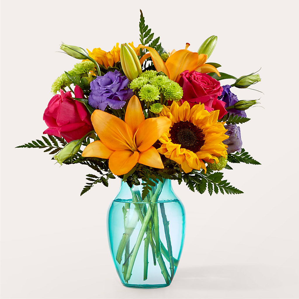 Double Rainbow Bouquet – Flower Loft, Southfield MI
