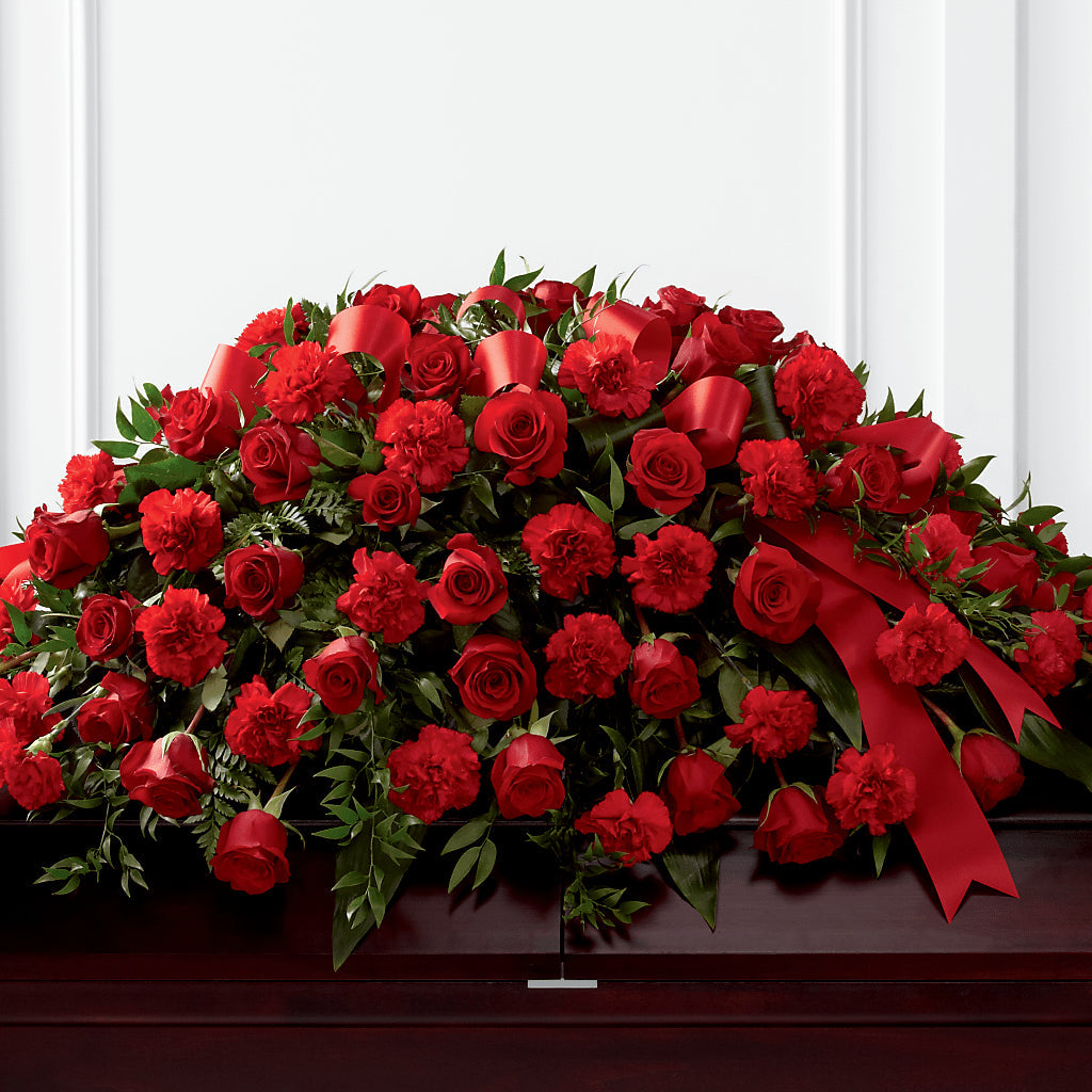 Tribute of Life Casket Spray – Flower Loft, Southfield MI