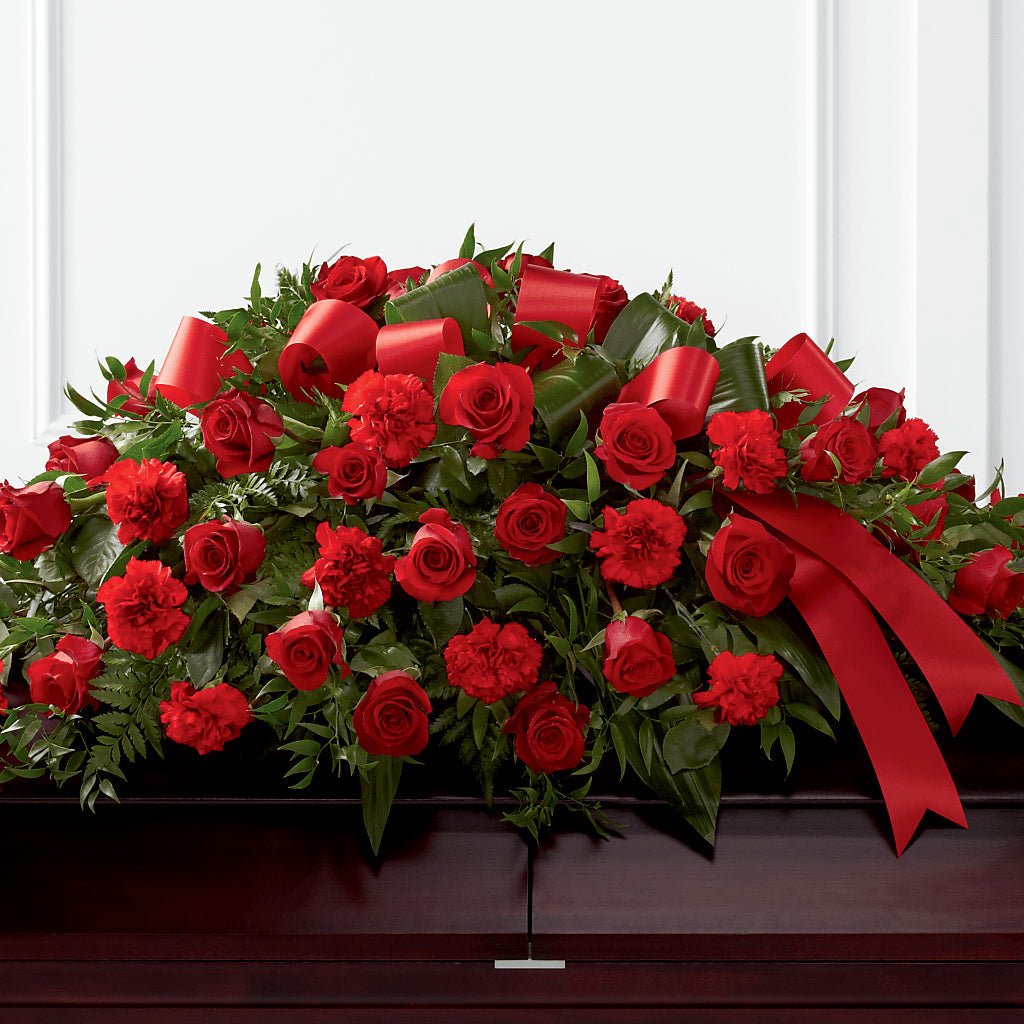 Tribute of Life Casket Spray – Flower Loft, Southfield MI