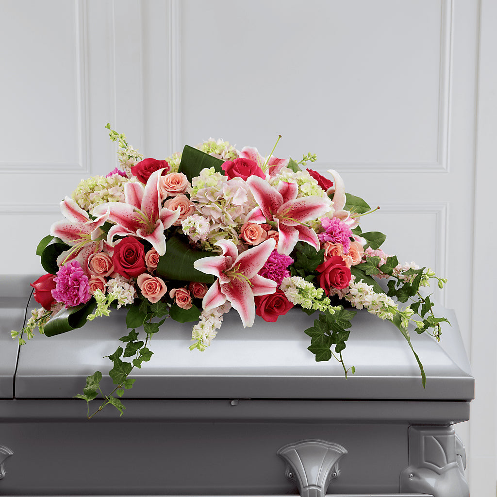 Splendid Grace Casket Spray – Flower Loft, Southfield MI