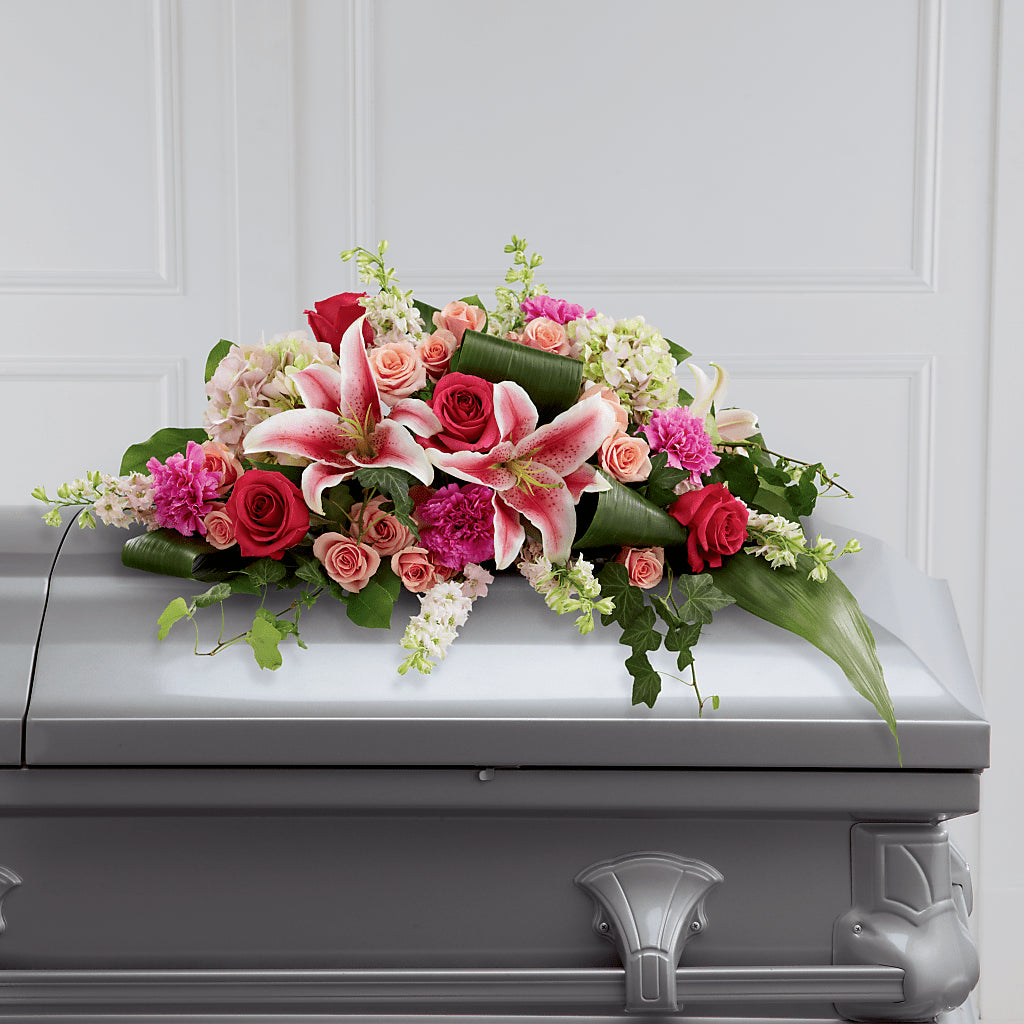 Splendid Grace Casket Spray – Flower Loft, Southfield MI