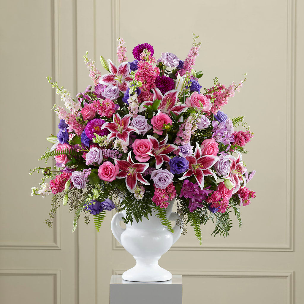 Peaceful Tribute Arrangement – Flower Loft, Southfield MI