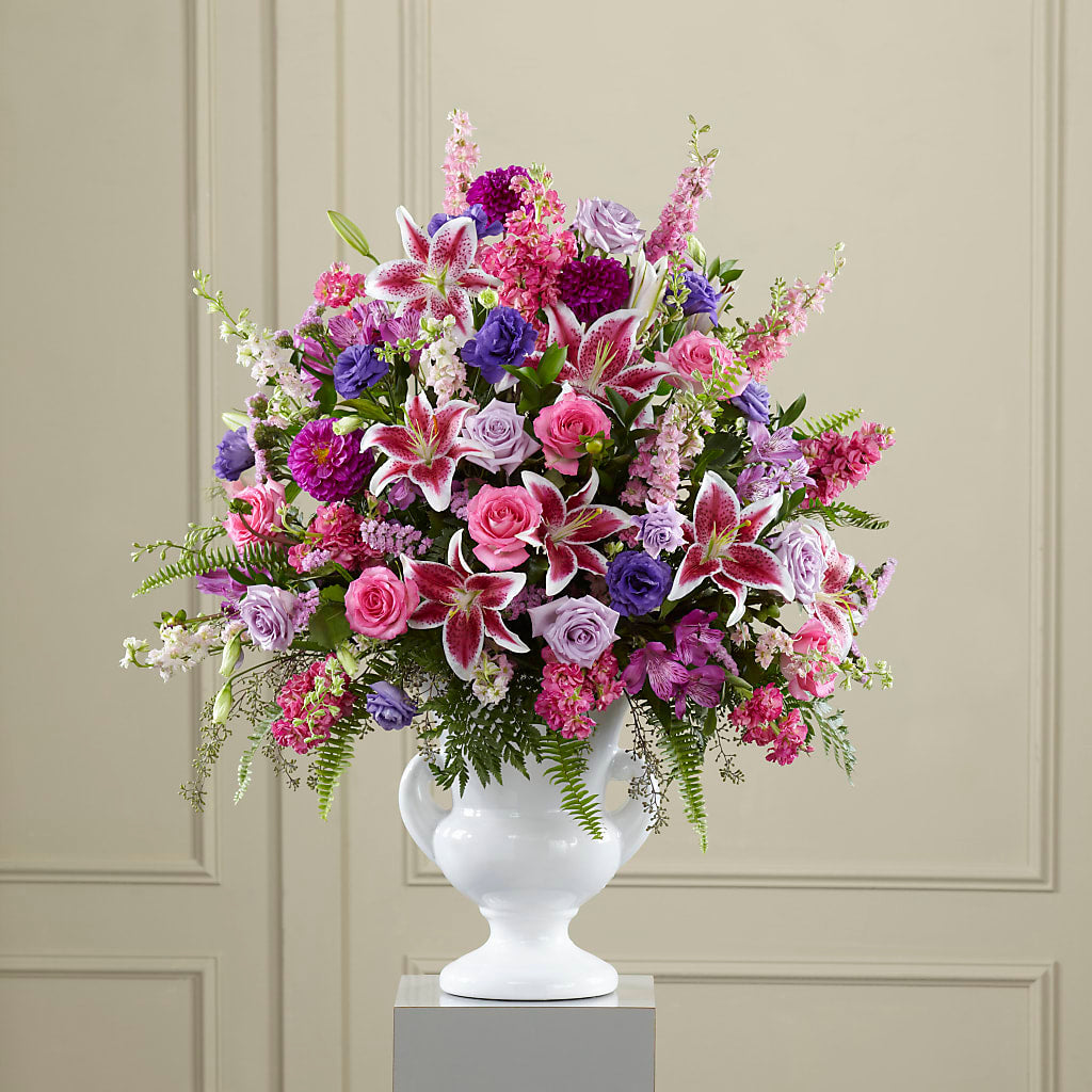 Peaceful Tribute Arrangement – Flower Loft, Southfield MI