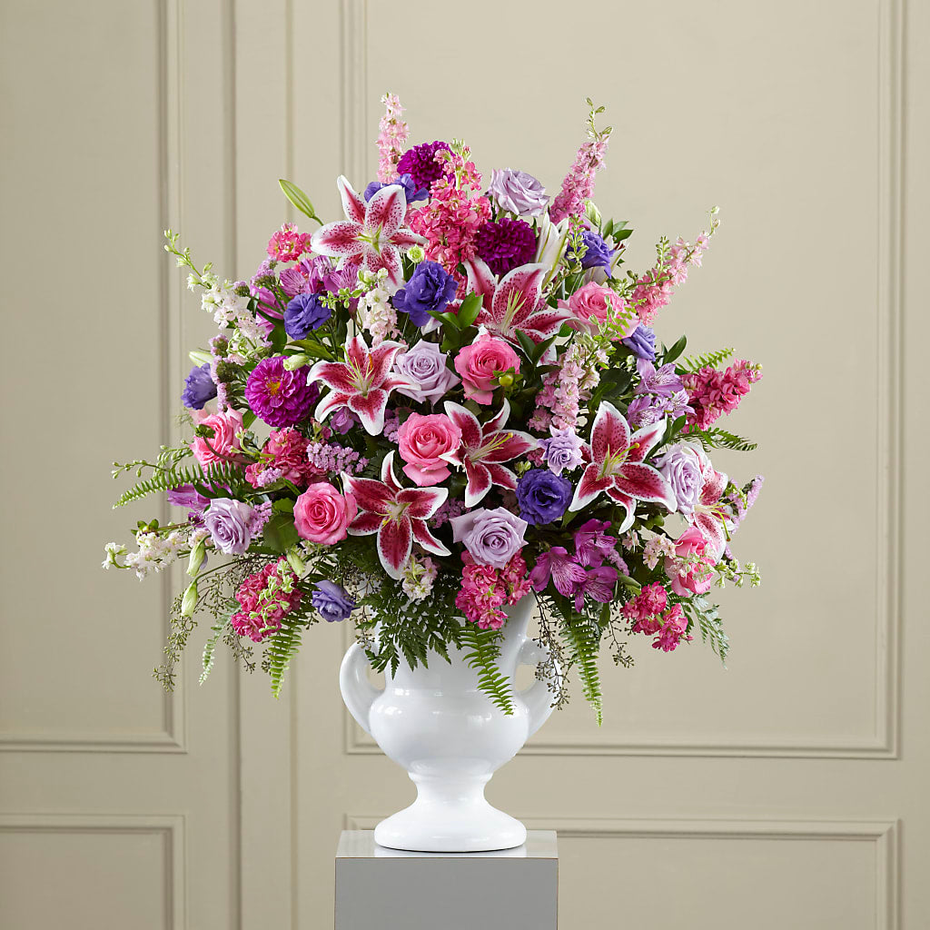 Peaceful Tribute Arrangement – Flower Loft, Southfield MI