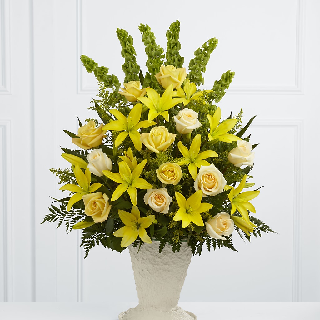 Golden Memories Arrangement – Flower Loft, Southfield MI
