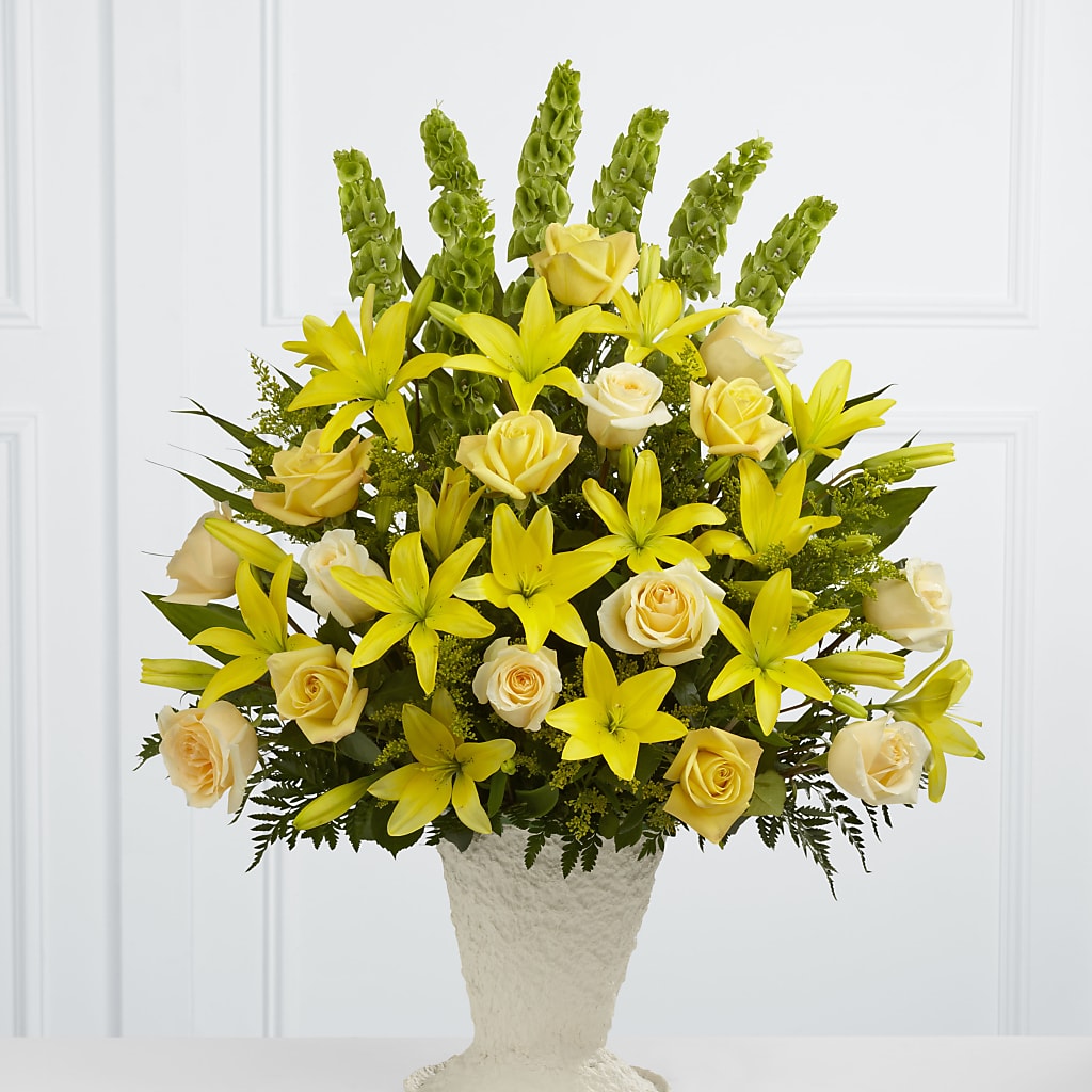 Golden Memories Arrangement – Flower Loft, Southfield MI