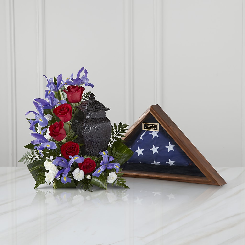 Patriotic Tribute Arrangement – Flower Loft, Southfield MI