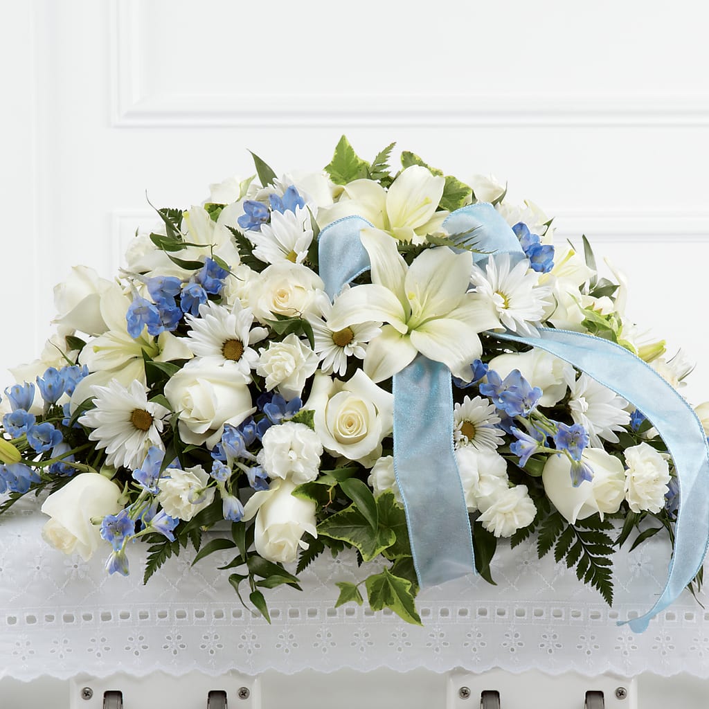Tender Treasure Casket Spray – Flower Loft, Southfield MI