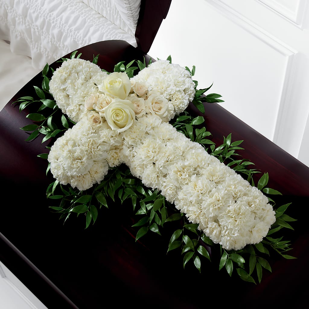 Peaceful Memories Casket Spray (Standard) – Flower Loft, Southfield MI