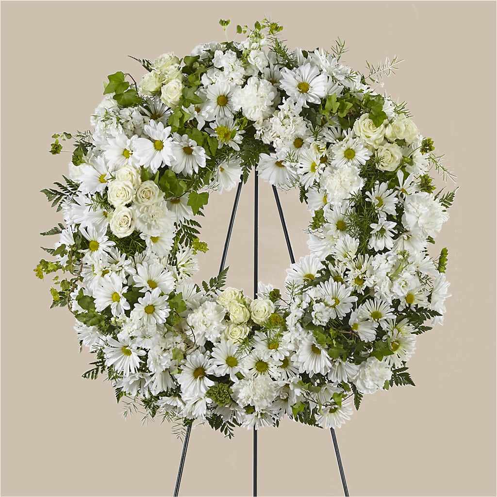 Faithful Wishes Wreath – Flower Loft, Southfield MI