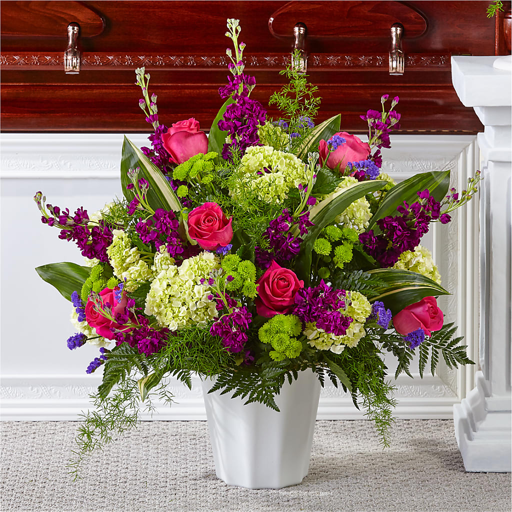 Beautiful Horizons Floor Basket – Flower Loft, Southfield MI