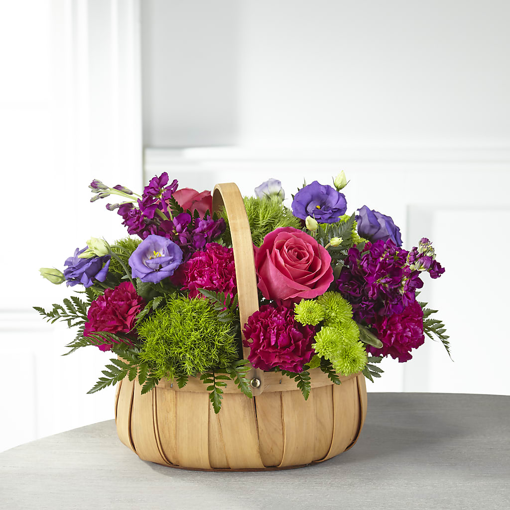 Serene Sanctuary Basket – Flower Loft, Southfield MI