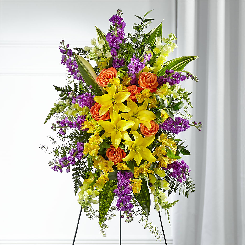 Thoughtful Prayers Standing Spray – Flower Loft, Southfield MI