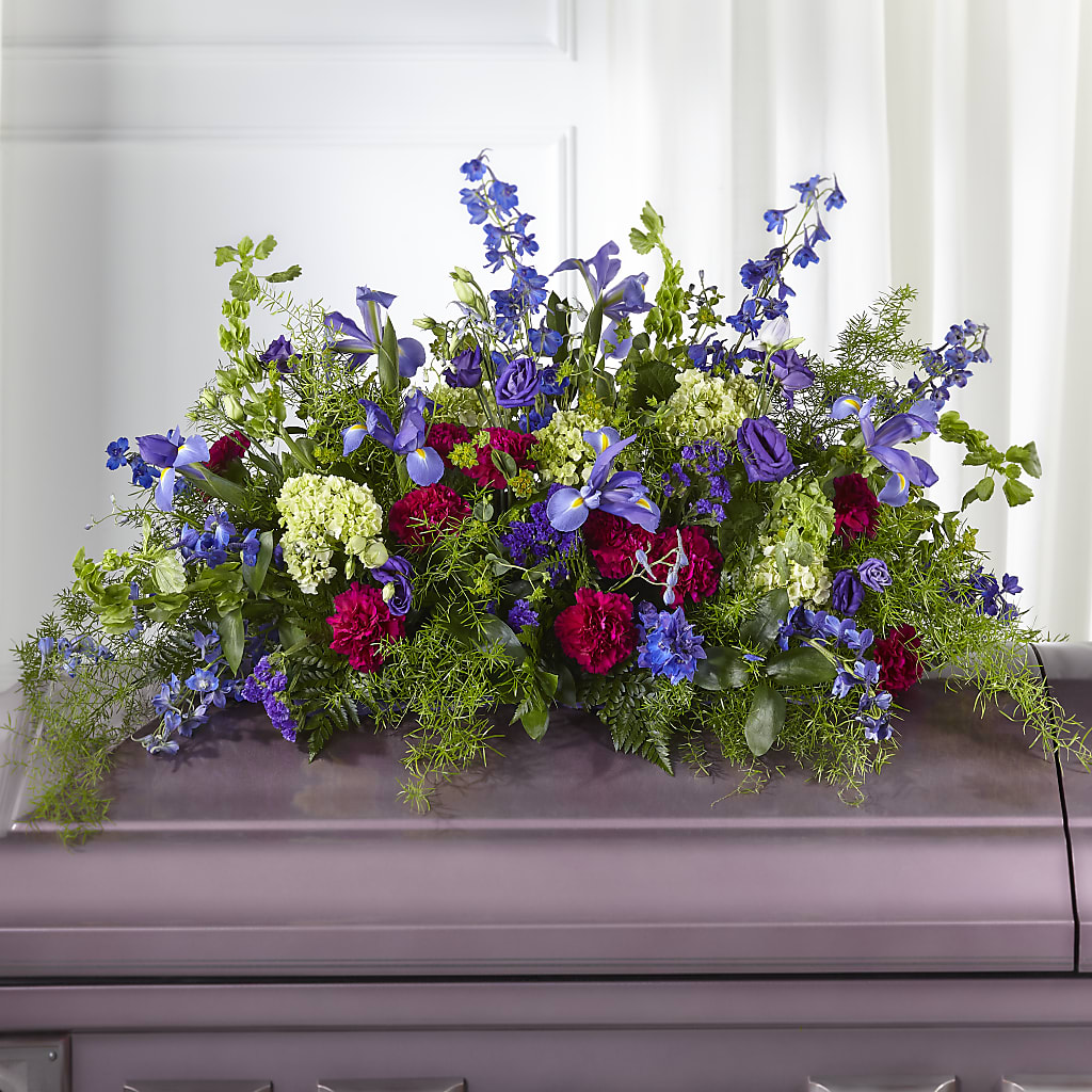 Always Treasured Casket Spray – Flower Loft, Southfield MI