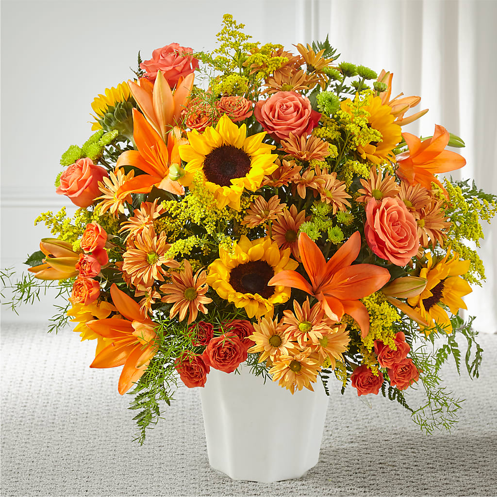 Harvest Thoughts Floor Basket – Flower Loft, Southfield MI