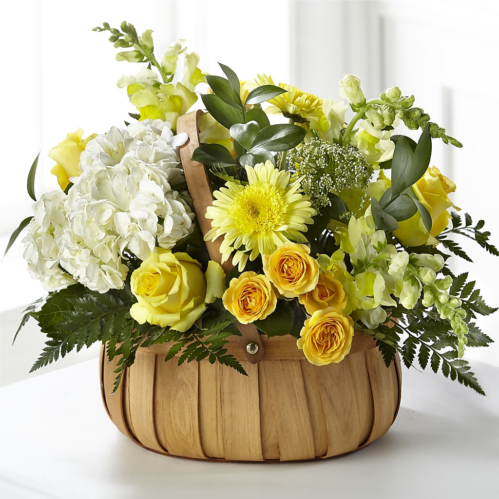 Rustic Remembrance Basket – Flower Loft, Southfield MI