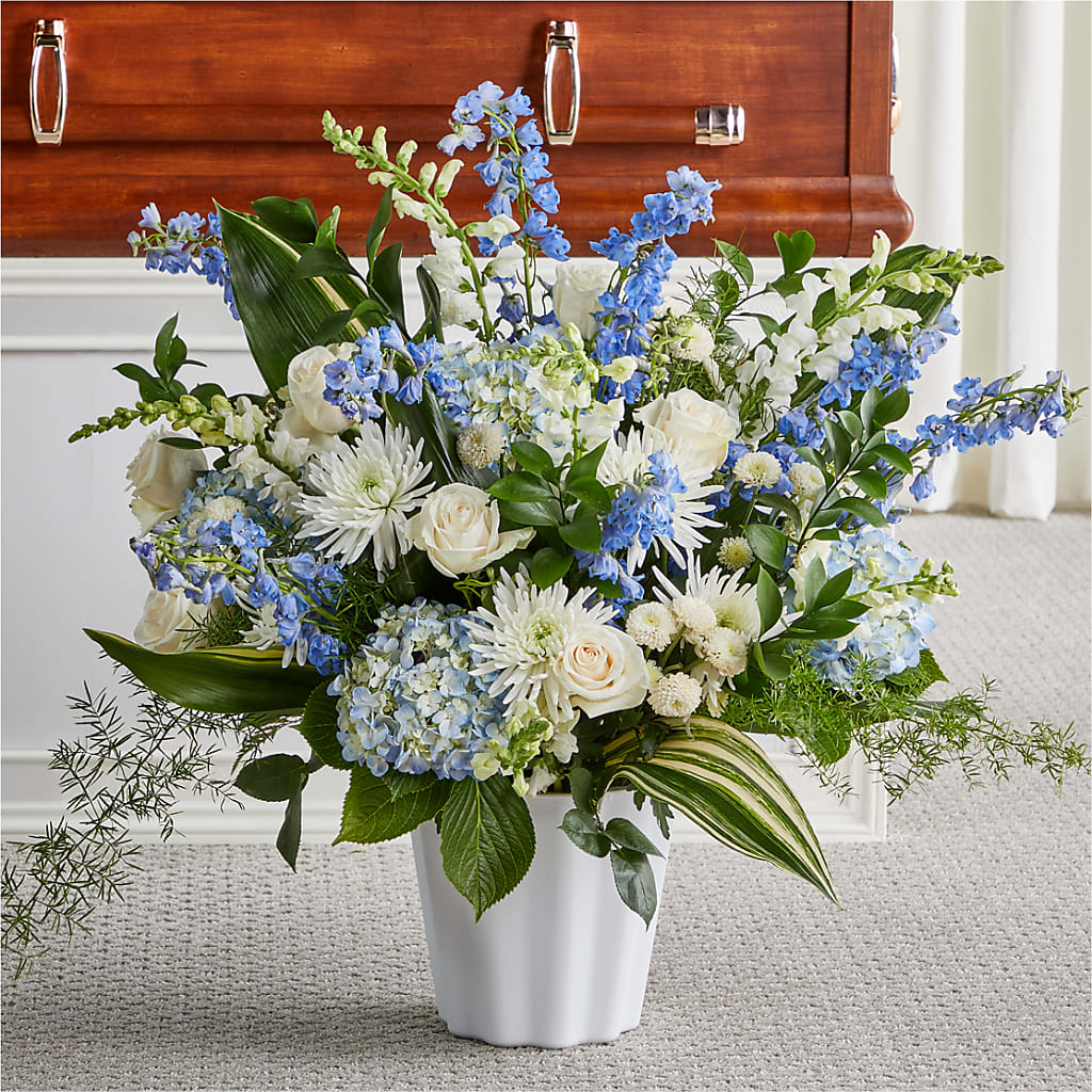 Everlasting Memories Floor Basket – Flower Loft, Southfield MI