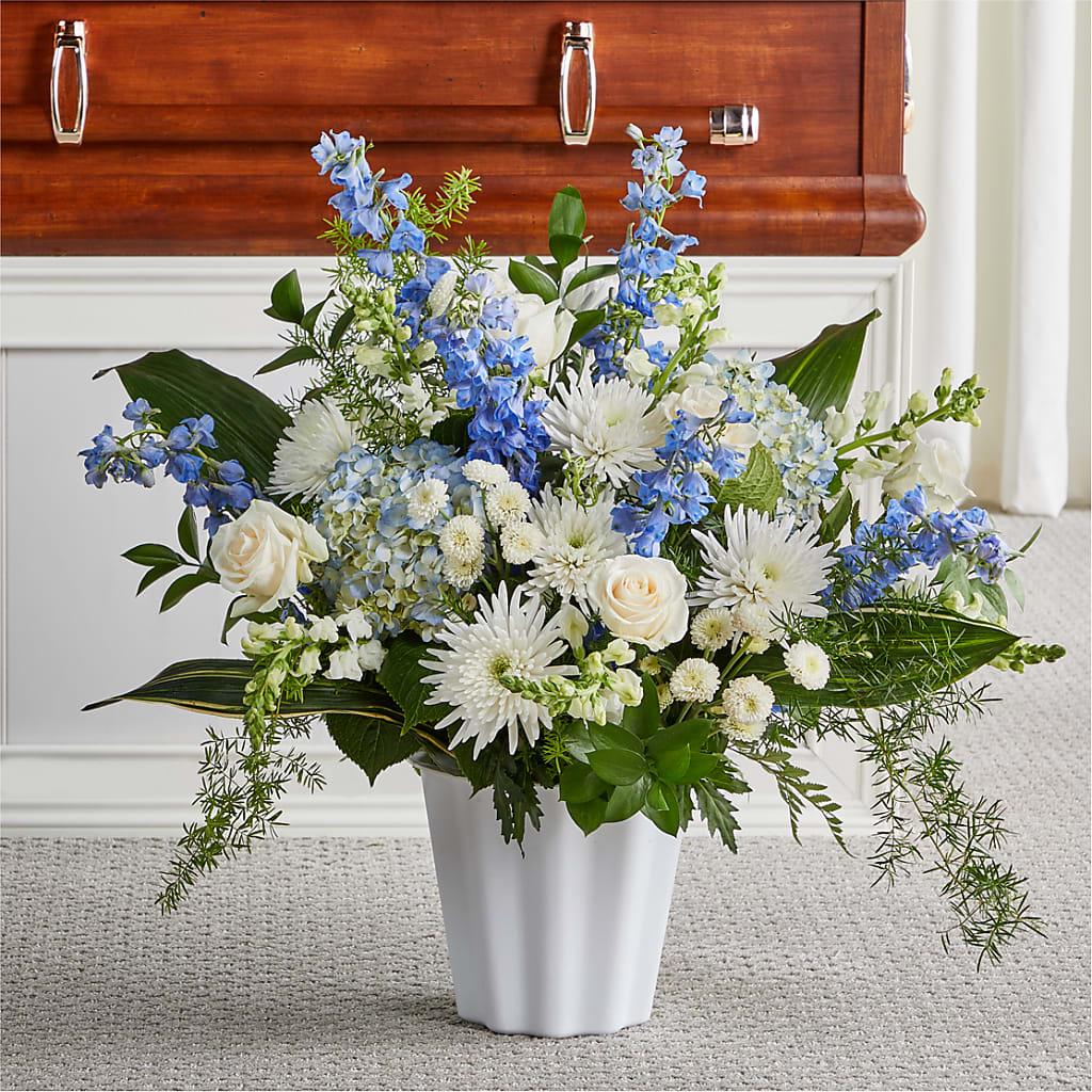 Everlasting Memories Floor Basket – Flower Loft, Southfield MI