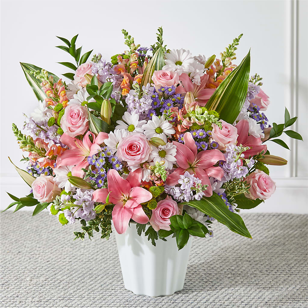 Abundant Compassion Floor Basket – Flower Loft, Southfield MI
