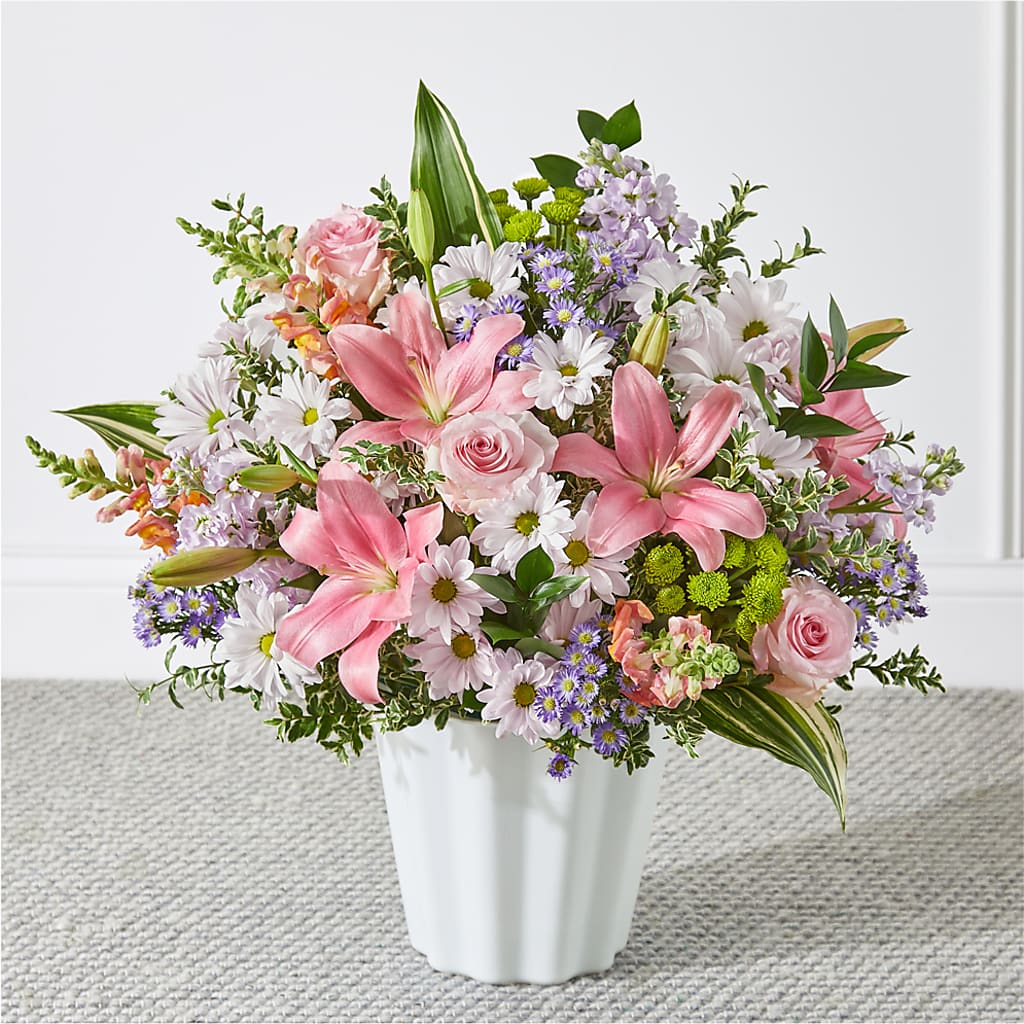 Abundant Compassion Floor Basket – Flower Loft, Southfield MI