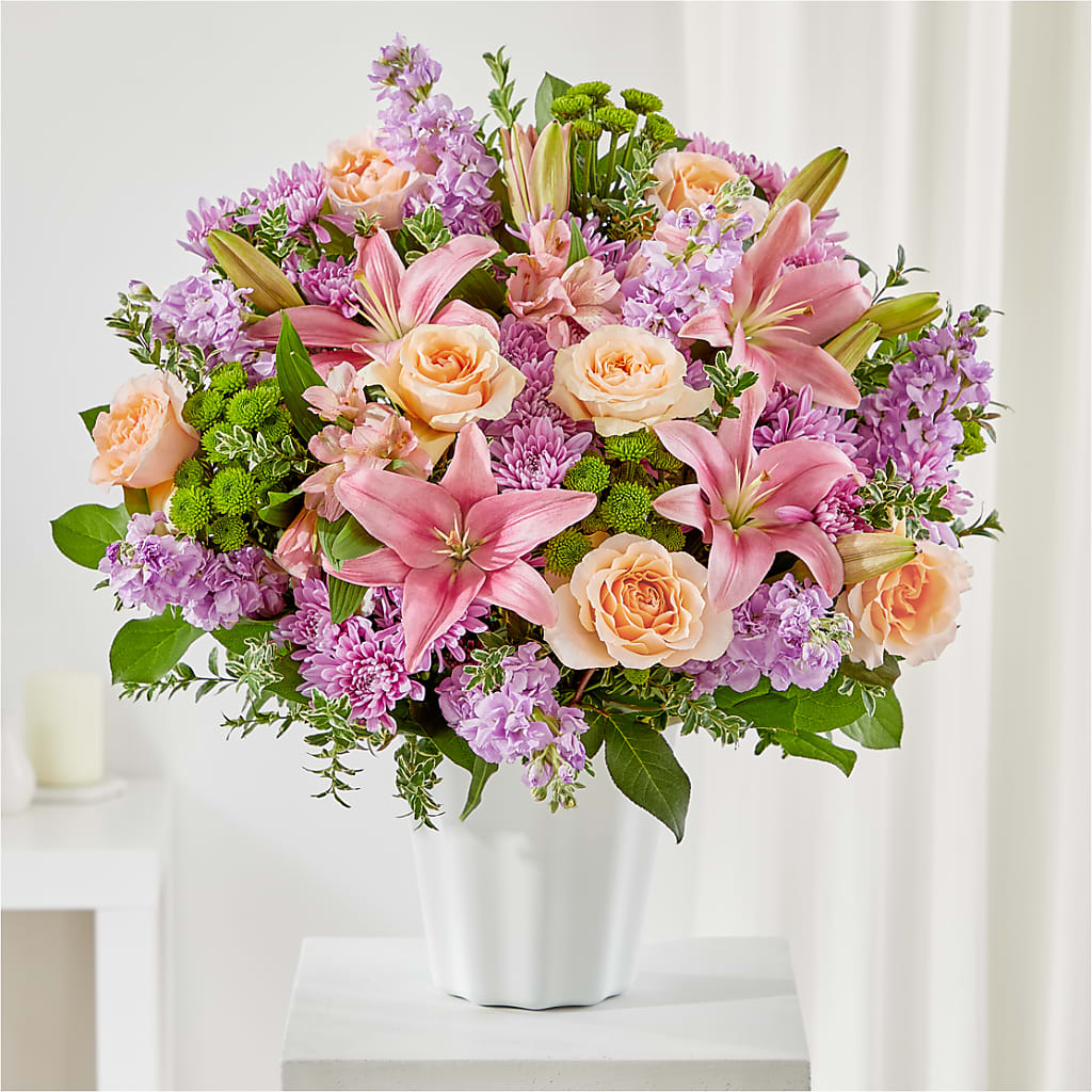 Supportive Embrace Tabletop Basket – Flower Loft, Southfield MI