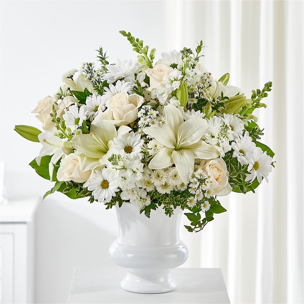 Uplifting Urn Arrangement – Flower Loft, Southfield MI
