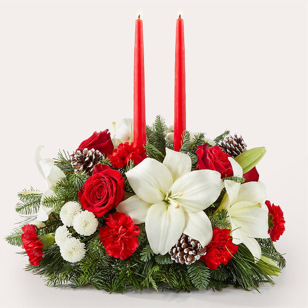 Seasonal Festivities Centerpiece – Flower Loft, Southfield MI