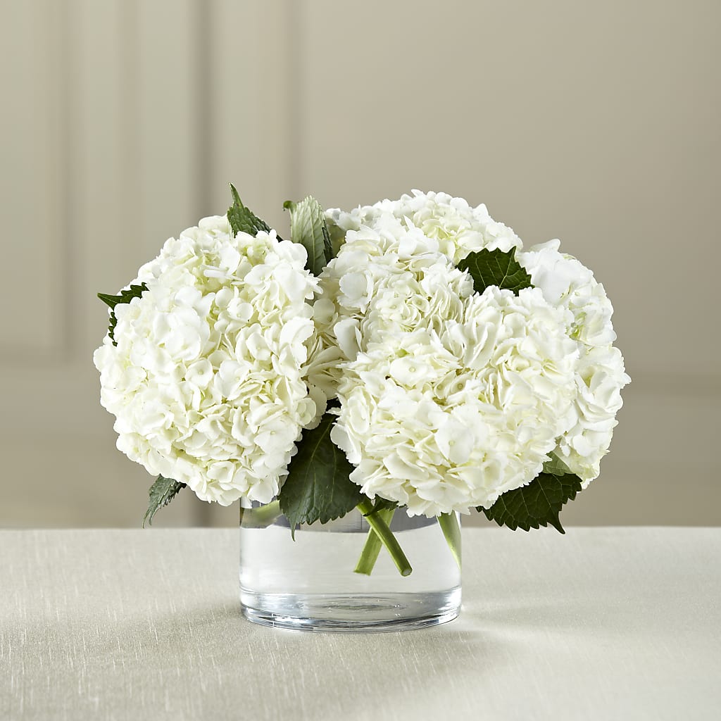 White Hydrangea Bouquet – Flower Loft, Southfield MI