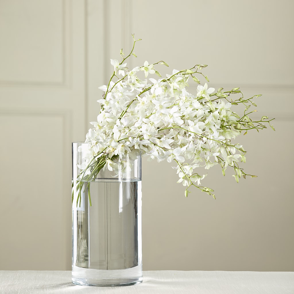 White Dendrobium Bouquet – Flower Loft, Southfield MI