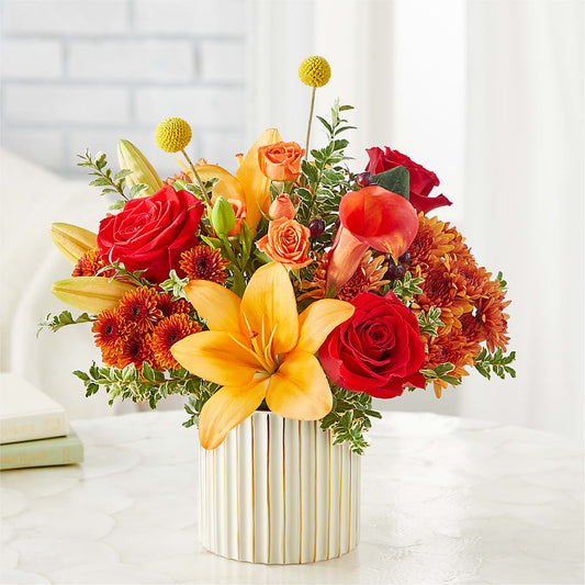 Scarlet Skies Bouquet –  Flower Loft, Southfield MI