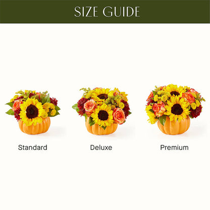 Golden Gourd Pumpkin Bouquet –  Flower Loft, Southfield MI