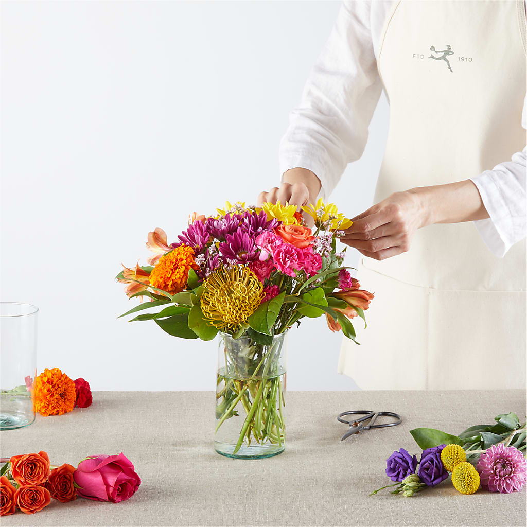 Feast of Color – A Florist Original –  Flower Loft, Southfield MI