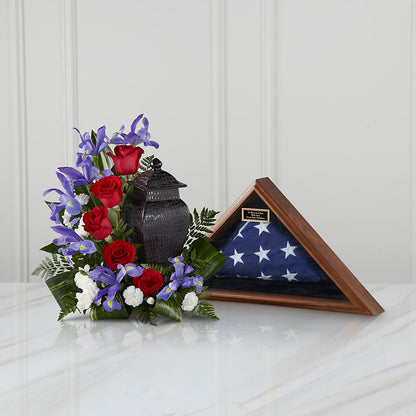 Patriotic Tribute Arrangement –  Flower Loft, Southfield MI