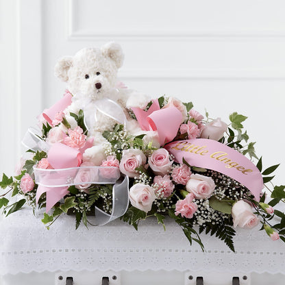 Touch of Sympathy Casket Spray –  Flower Loft, Southfield MI