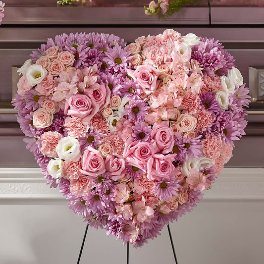Heaven's Light Heart –  Flower Loft, Southfield MI