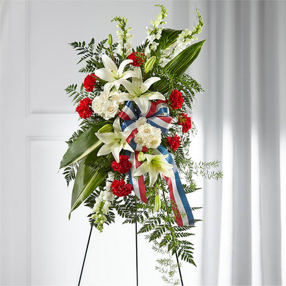 Stars of Life Standing Spray –  Flower Loft, Southfield MI