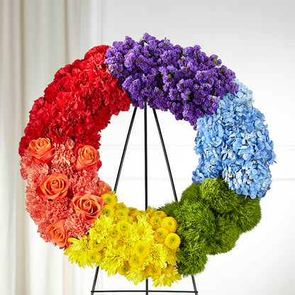 Circle of Love Wreath –  Flower Loft, Southfield MI