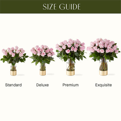 Picture Perfect Pink Rose Bouquet –  Flower Loft, Southfield MI