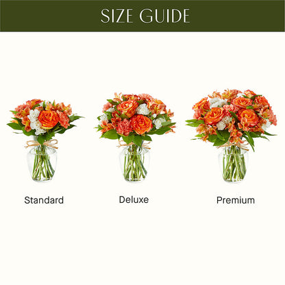 Apricot Glow Bouquet –  Flower Loft, Southfield MI