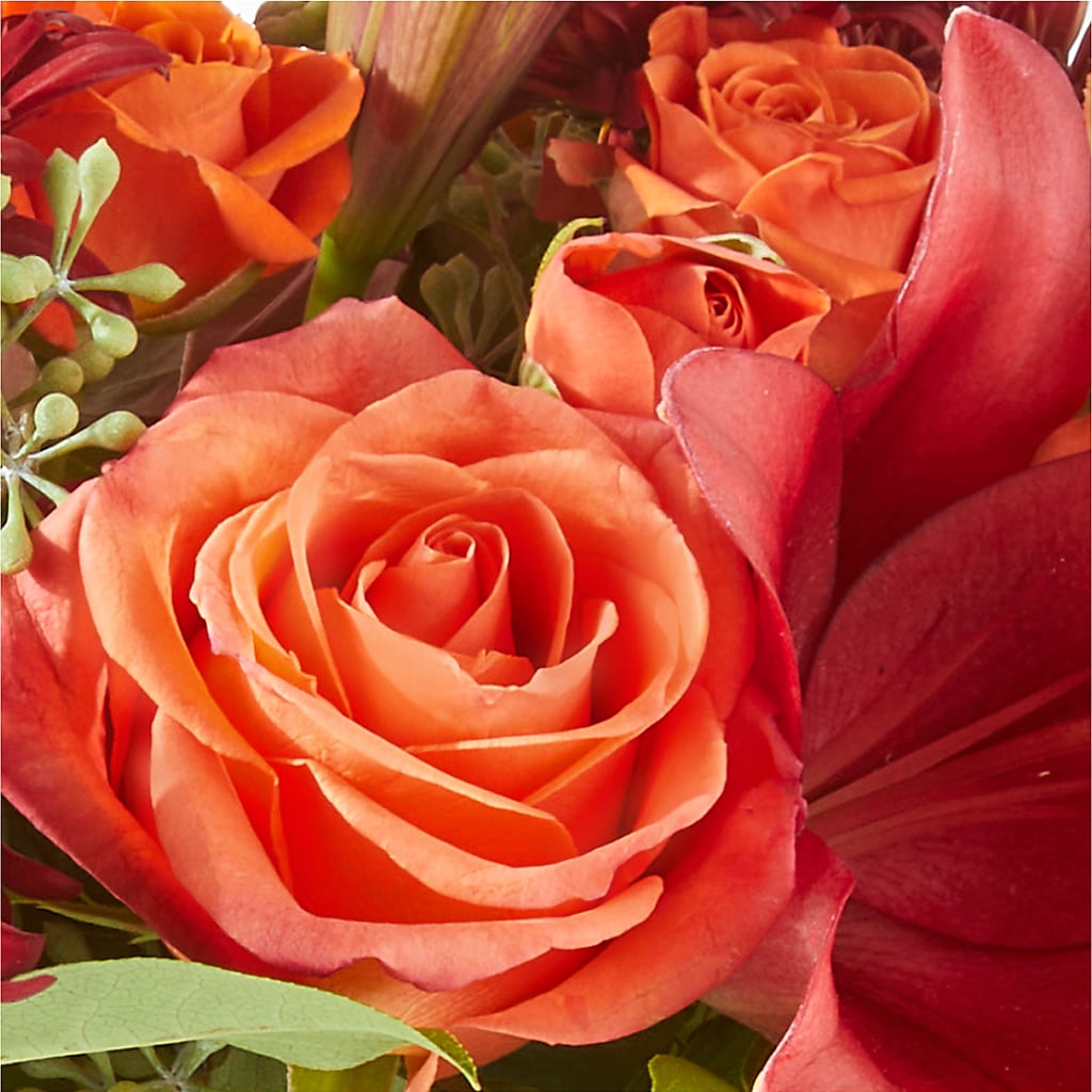 Crimson Leaves Bouquet –  Flower Loft, Southfield MI