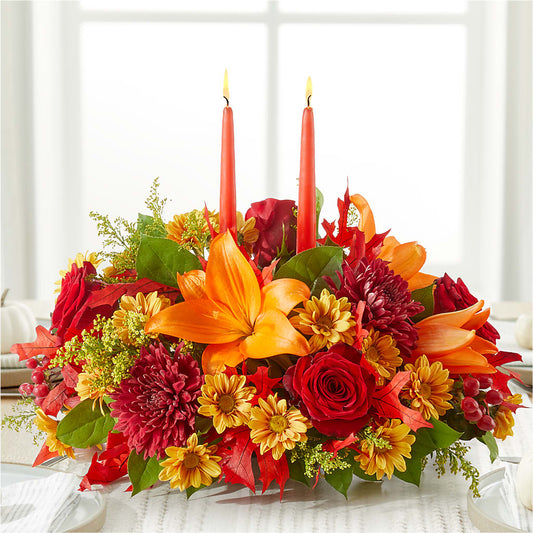 Autumn's Embrace Centerpiece –  Flower Loft, Southfield MI