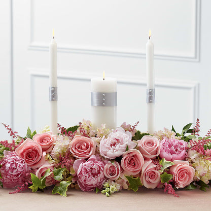 Worldwide Romance Unity Candle Arrangement –  Flower Loft, Southfield MI