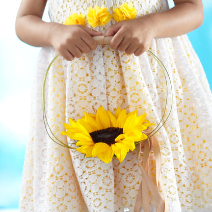 Sweet Sunshine Flower Girl Bouquet –  Flower Loft, Southfield MI